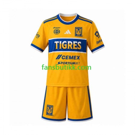 Fotballdrakt Tigres UANL Barn Hjemmetrøye 2026-2027 Kortermet